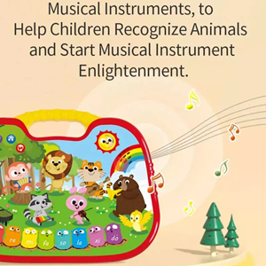 اسباب بازی تبلت موزیکال حیوانات LEARNING FUN AMAZING WORLD OF ANIMALS FINGER READER_اسباب بازی